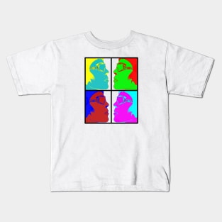 Ian brown popart Kids T-Shirt